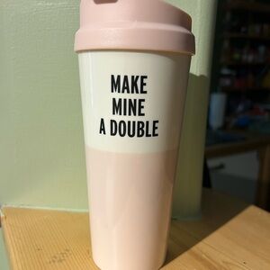 Kate Spade Make Mine a Double Travel Mug